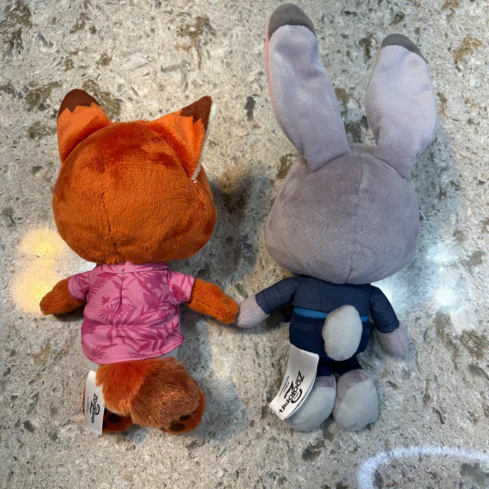 Disney Zootopia Plush Lot of 3 Nick Wilde Judy Hopps Interactive Gary the Snake - Picture 6 of 10